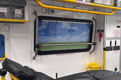 Ambulance Blind Windows