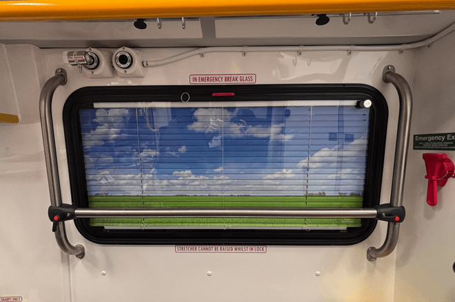 Ambulance Blind Windows