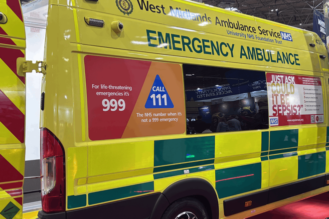 Ambulance Blind Windows