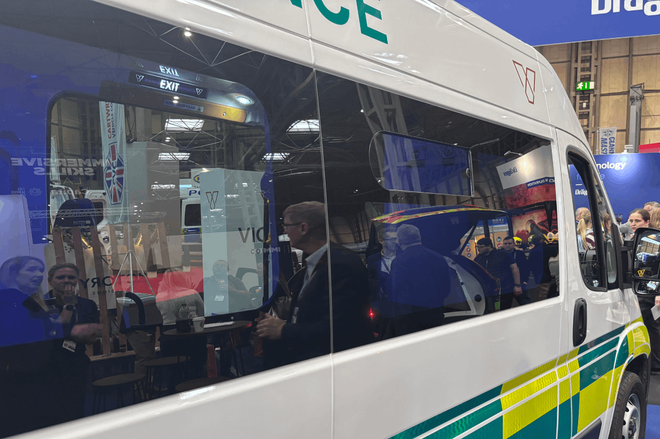 Ambulance Blind Windows